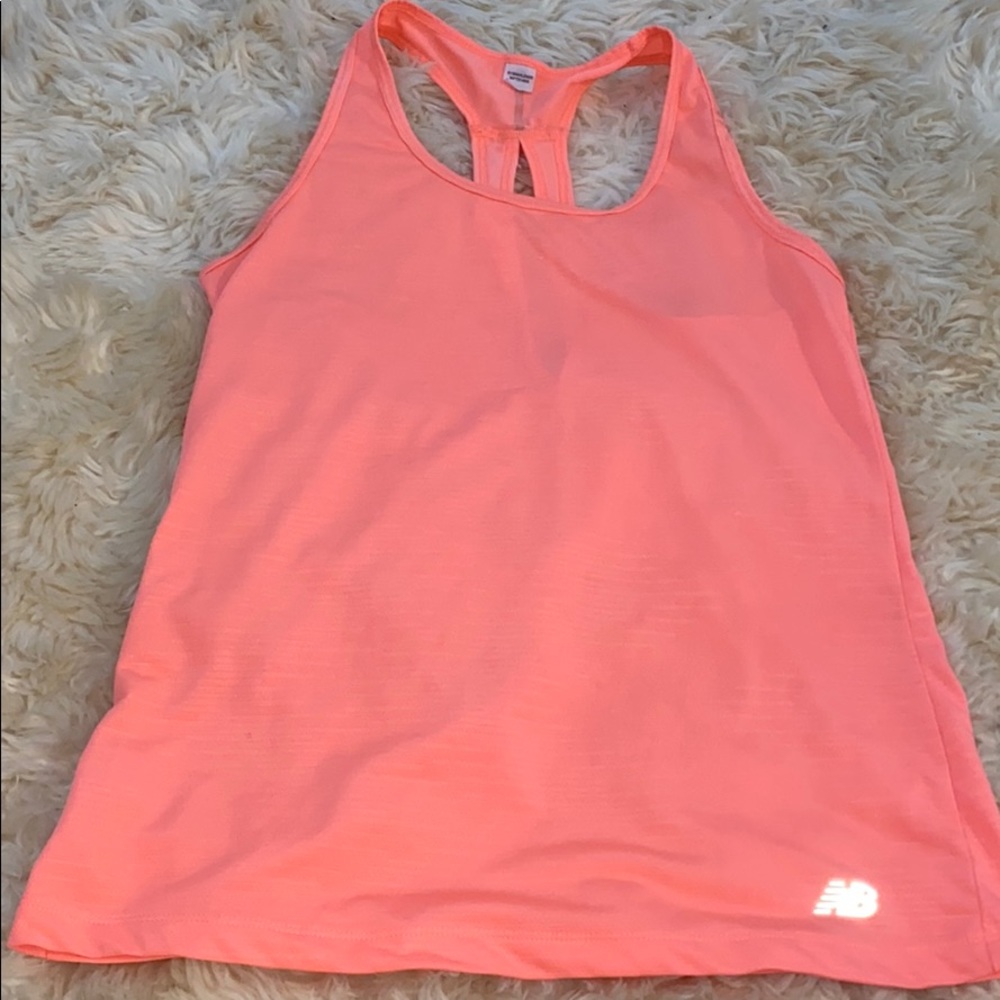 New Balance neon workout tank, never worn